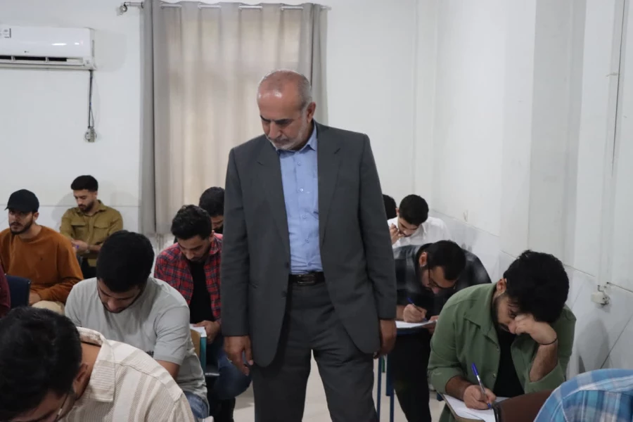 بازدید رئیس و  معاون هماهنگی دانشگاه فرهنگیان مازندران از فرایند برگزار امتحانات پایان ترم پردیس دکتر شریعتی ساری
 3