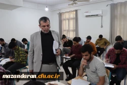 بازدید رئیس و  معاون هماهنگی دانشگاه فرهنگیان مازندران از فرایند برگزار امتحانات پایان ترم پردیس دکتر شریعتی ساری
 4