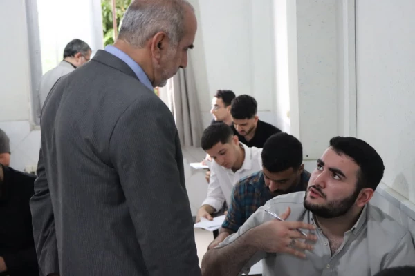 بازدید رئیس و  معاون هماهنگی دانشگاه فرهنگیان مازندران از فرایند برگزار امتحانات پایان ترم پردیس دکتر شریعتی ساری
 10