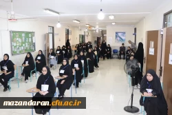 اولین روز برگزاری آزمون های پایان ترم دانشجو معلمان 2