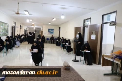 اولین روز برگزاری آزمون های پایان ترم دانشجو معلمان 6