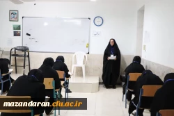 حضور اساتید و همکاران پردیس فاطمه الزهرا (س) ساری در اولین از برگزاری آزمون های پایان ترم 2