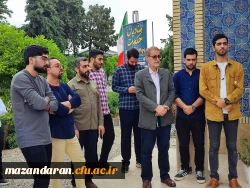 تجمع اعتراضی ذانشگاه فرهنگیان شهید رجایی بابل درمحکومیت رژیم صهیونیستی 4