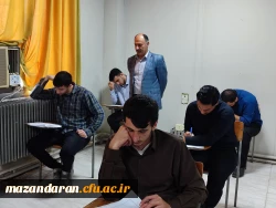 برگزاری اولین روز از امتجانات پایان ترم تحصیلی مرکز شهید رجایی بابل 3