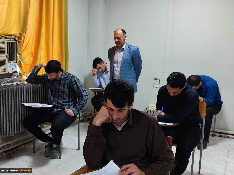 برگزاری اولین روز از امتجانات پایان ترم تحصیلی مرکز شهید رجایی بابل 3