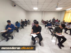 برگزاری اولین روز از امتجانات پایان ترم تحصیلی مرکز شهید رجایی بابل 3