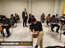 برگزاری اولین روز از امتجانات پایان ترم تحصیلی مرکز شهید رجایی بابل 3