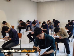 برگزاری اولین روز از امتجانات پایان ترم تحصیلی مرکز شهید رجایی بابل 5