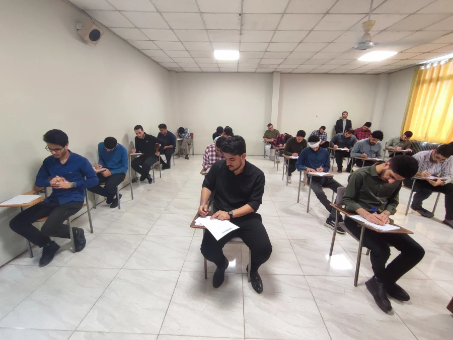 برگزاری اولین روز از امتجانات پایان ترم تحصیلی مرکز شهید رجایی بابل 6