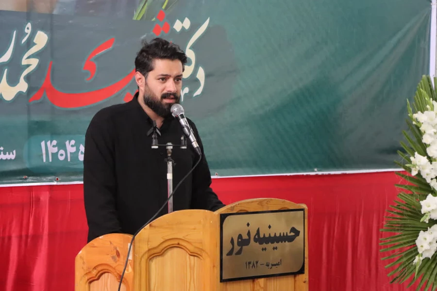 حضور رئیس و کارکنان دانشگاه فرهنگیان مازندران در مراسم گرامیداشت شهیده زینب نبی زاده و همسر و فرزندان شهیدشان 4