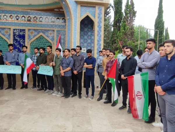 حمایت قاطع کارکنان دانشگاه فرهنگیان مازندران از نیروهای مسلح کشور و انتقام سخت جمهوری اسلامی از رژیم خونخوار صهیونیستی 3