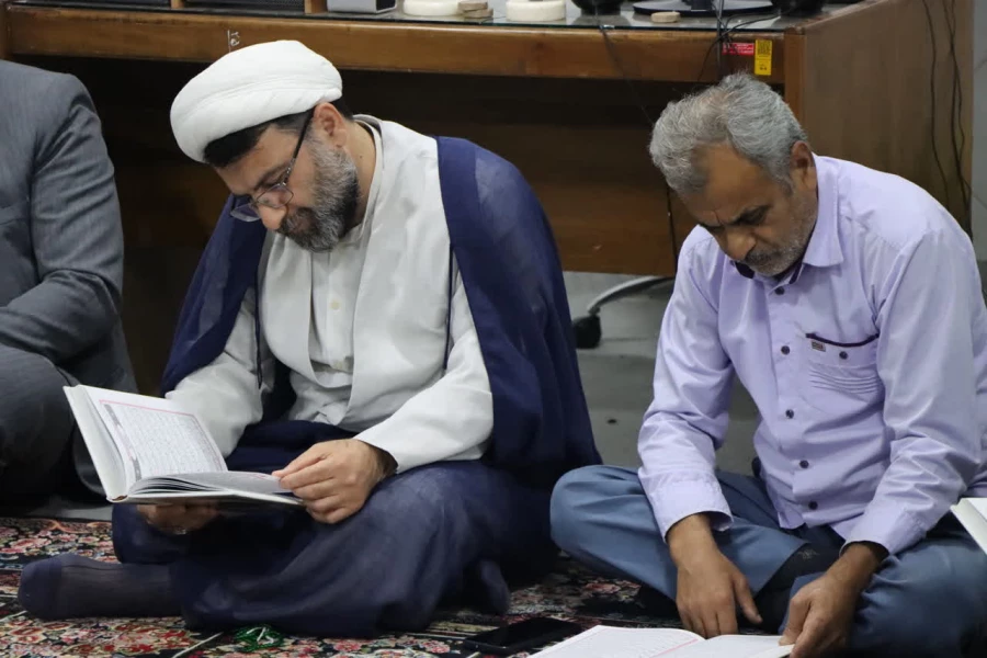 برگزاری مراسم جمع خوانی قرآن کریم در پردیس دکتر شریعتی ساری
 7