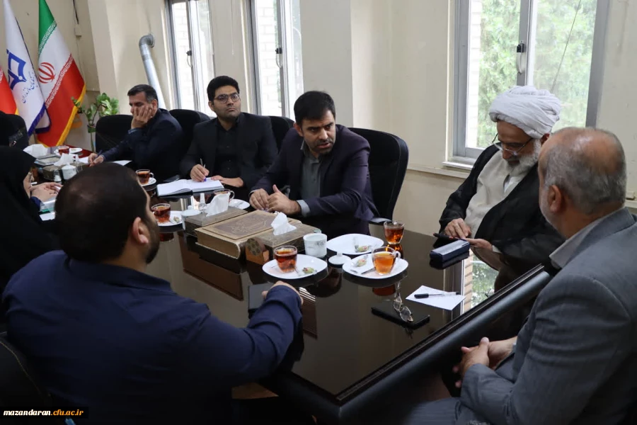 برگزاری جلسه کارگروه منابع انسانی دانشگاه فرهنگیان مازندران
 2