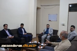 بازدید رئیس اداره سنجش عملکرد آموزشی سازمان مرکزی از دانشگاه فرهنگیان مازندران 2