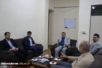 بازدید رئیس اداره سنجش عملکرد آموزشی سازمان مرکزی از دانشگاه فرهنگیان مازندران