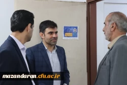 بازدید رئیس اداره سنجش عملکرد آموزشی سازمان مرکزی از دانشگاه فرهنگیان مازندران 5