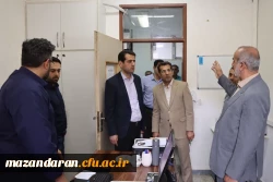 بازدید رئیس اداره سنجش عملکرد آموزشی سازمان مرکزی از دانشگاه فرهنگیان مازندران 8