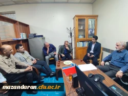 بازدید ابراهیم شکرایی رئیس اداره سنجش عملکرد آموزشی سازمان مرکزی دانشگاه فرهنگیان از مرکز شهید رجایی بابل 3