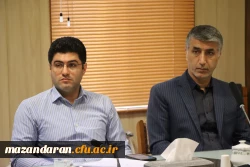 نشست مشترک رئیس دانشگاه فرهنگیان مازندران و مدیرکل آموزش و پرورش استان با محوریت جذب و پذیرش داوطلبان ورود به حرفه معلمی سال ۱۴۰۴ 3