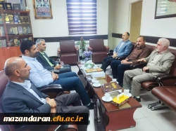 دیدار رئیس مرکز شهید رجایی بابل با رئیس آموزش و پرورش شهرستان بابل  2