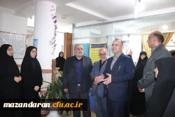 بازدید کلبادی نژاد مدیر کل آموزش پرورش استان مازندران و هیئت همراه از روند برگزاری مصاحبه پذیرفته شدگان دانشگاه فرهنگیان با حضور رضایی منش رئیس پردیس فاطمه الزهرا (س) ساری و سایر کارکنان 6