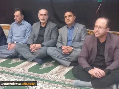 حضور رئیس دانشگاه فرهنگیان مازندران در مراسم بزرگداشت شهید بهشتی و شهدای هفتم تیر