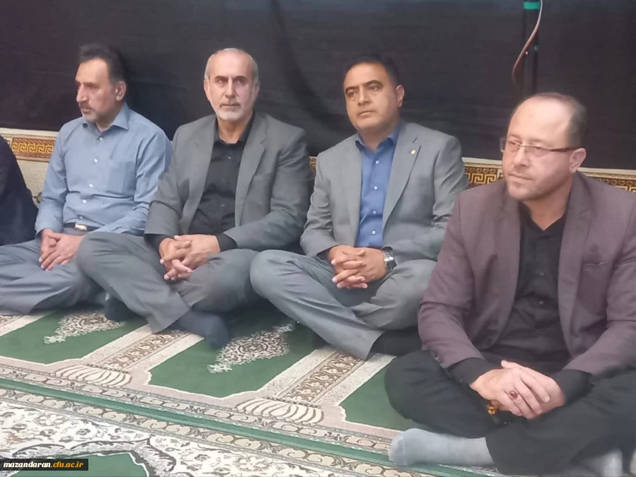 حضور رئیس دانشگاه فرهنگیان مازندران در مراسم بزرگداشت شهید بهشتی و شهدای هفتم تیر 2