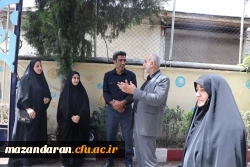 بازدید مهدوی ریاست دانشگاه فرهنگیان مازندران از روند برگزاری مصاحبه پذیرفته شدگان دانشگاه فرهنگیان در پردیس فاطمه الزهرا (س) ساری  2