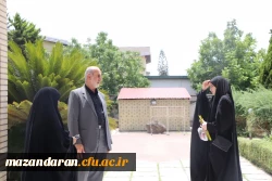 بازدید مهدوی ریاست دانشگاه فرهنگیان مازندران از روند برگزاری مصاحبه پذیرفته شدگان دانشگاه فرهنگیان در پردیس فاطمه الزهرا (س) ساری  6
