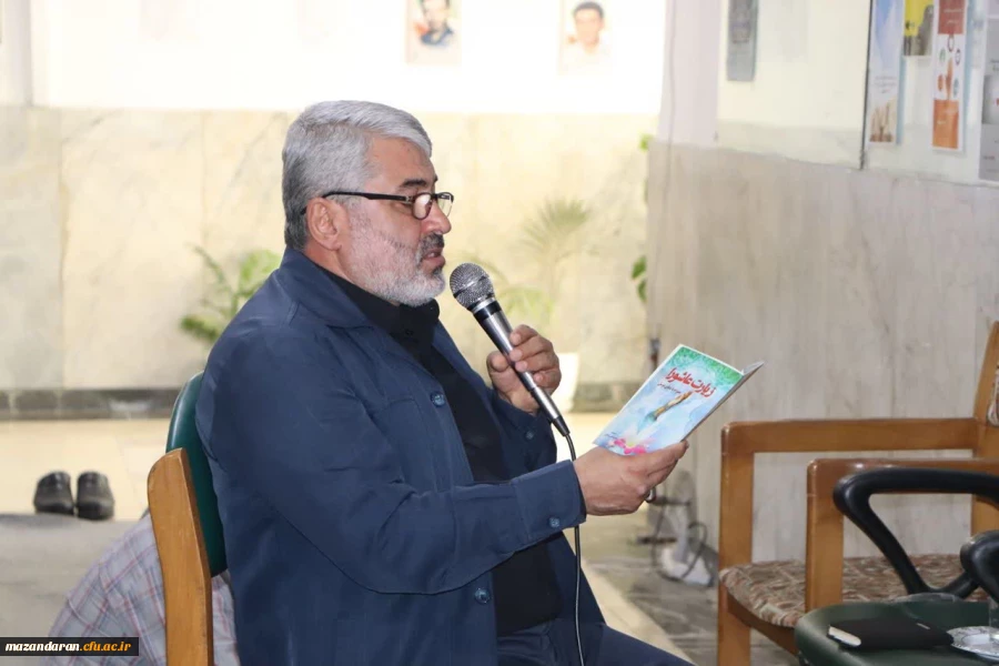 مراسم قرائت زیارت عاشورا در پردیس خواهران برگزار گردید 3