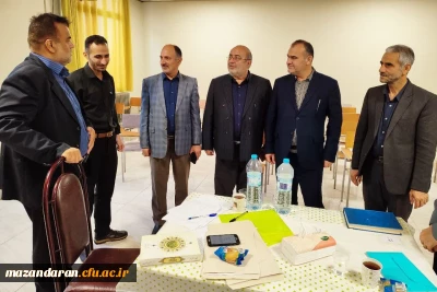  بازدید مدیر کل آموزش و پرورش مازندران و هیئت همراه از فرایند گزینش داوطلبان ورود به دانشگاه فرهنگیان در مرکز شهید رجایی بابل