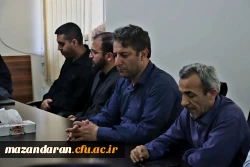 بازدید مسئول نهاد مقام معظم رهبری در دانشگاه فرهنگیان مازندران از مرکز آموزش عالی شهید مطهری نوشهر 8