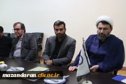 بازدید مسئول نهاد مقام معظم رهبری در دانشگاه فرهنگیان مازندران از مرکز آموزش عالی شهید مطهری نوشهر 11