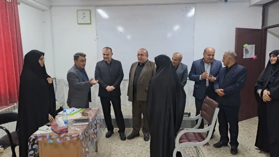 بازدید مدیر کل آموزش و پرورش مازندران و هیئت همراه از فرایند گزینش داوطلبان ورود به دانشگاه فرهنگیان در مرکز شهید مطهری نوشهر 4