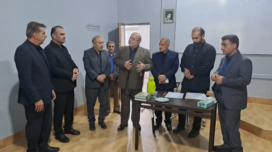 بازدید مدیر کل آموزش و پرورش مازندران و هیئت همراه از فرایند گزینش داوطلبان ورود به دانشگاه فرهنگیان در مرکز شهید مطهری نوشهر 6