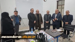 بازدید مدیر کل آموزش و پرورش مازندران و هیئت همراه از فرایند گزینش داوطلبان ورود به دانشگاه فرهنگیان در مرکز شهید مطهری نوشهر 7