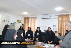 بازدید مهدوی ریاست دانشگاه فرهنگیان مازندران و خدادادی معاونت  هماهنگی پشتیبانی دانشگاه فرهنگیان مازندران 2