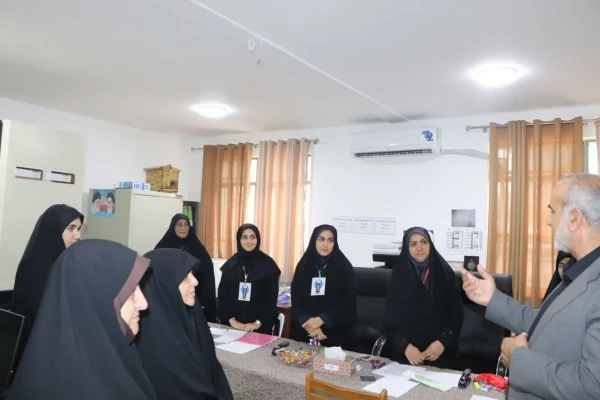 بازدید مهدوی ریاست دانشگاه فرهنگیان مازندران و خدادادی معاونت  هماهنگی پشتیبانی دانشگاه فرهنگیان مازندران 2