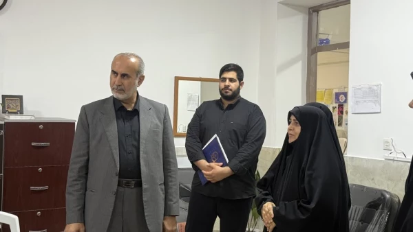 بازدید مهدوی ریاست دانشگاه فرهنگیان مازندران و خدادادی معاونت  هماهنگی پشتیبانی دانشگاه فرهنگیان مازندران 4