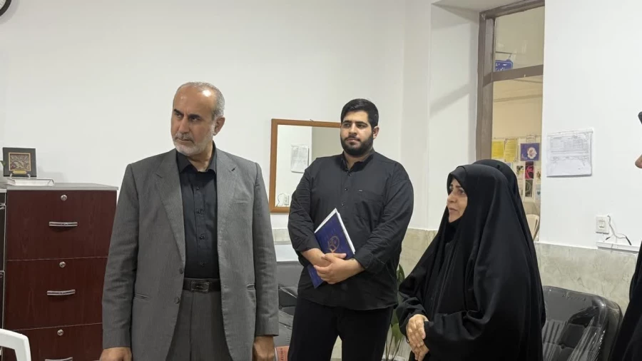 بازدید مهدوی ریاست دانشگاه فرهنگیان مازندران و خدادادی معاونت  هماهنگی پشتیبانی دانشگاه فرهنگیان مازندران 4