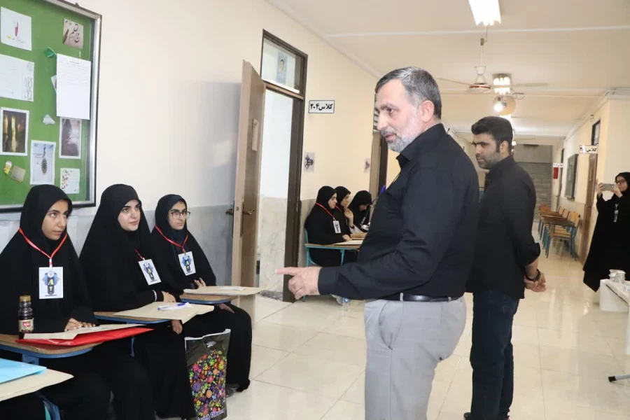 بازدید مهدوی ریاست دانشگاه فرهنگیان مازندران و خدادادی معاونت  هماهنگی پشتیبانی دانشگاه فرهنگیان مازندران 6