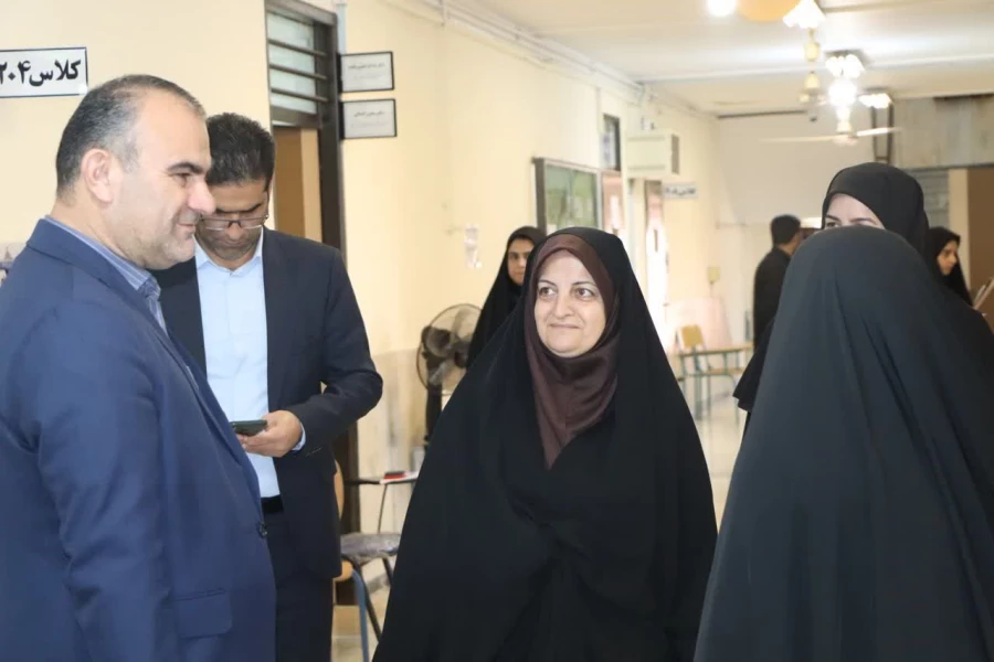 بازدید مدیر کل آموزش پرورش استان مازندران از روند برگزاری ارزشیابی تکمیلی پذیرفته شدگان چند برابر ظرفیت ورود به حرفه معلمی  4