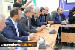 بازدید استاندار مازندران از دانشگاه فرهنگیان مرکز حضرت فاطمه (س) قائمشهر 5