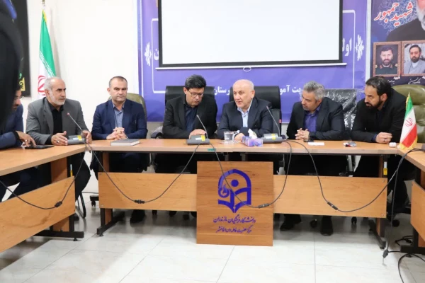 بازدید استاندار مازندران از دانشگاه فرهنگیان مرکز حضرت فاطمه (س) قائمشهر 7