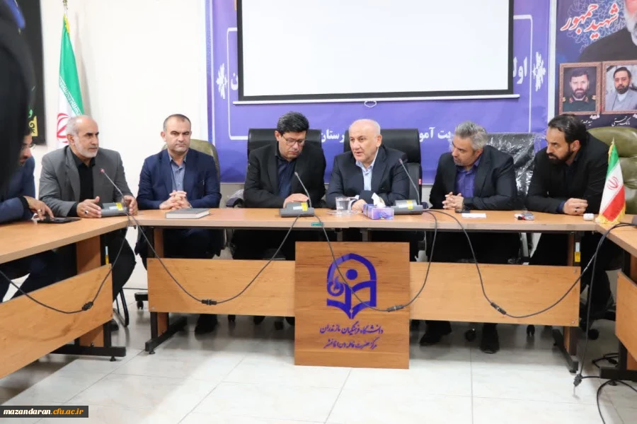 دانشگاه فرهنگیان مرکز حضرت فاطمه(س)قائمشهر روز پنج شنبه مورخ ۱۹ تیرماه ۱۴۰۴ میزبان دکتر یونسی استاندار مازندران،کلبادی نژاد مدیر کل آموزش و پروش استان مازندران، عمران عباسی وعلی کشوری نمایندگان مردم قائمشهر درمجلس شورای اسلامی، ابوذر قربانی فرماندار قائمش