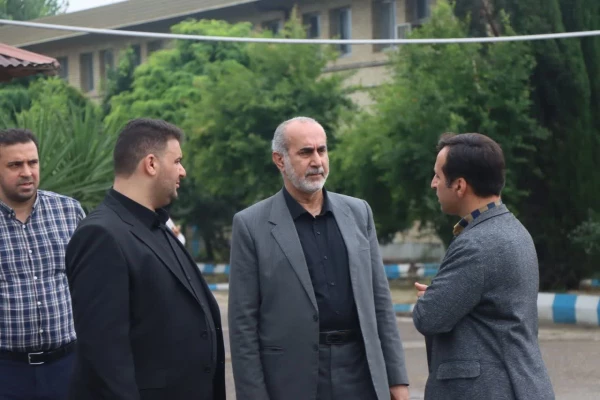 حضور مسئولین اداره راه و شهرسازی در پردیس دکتر شریعتی و پردیس فاطمه الزهرا (س) ساری 2