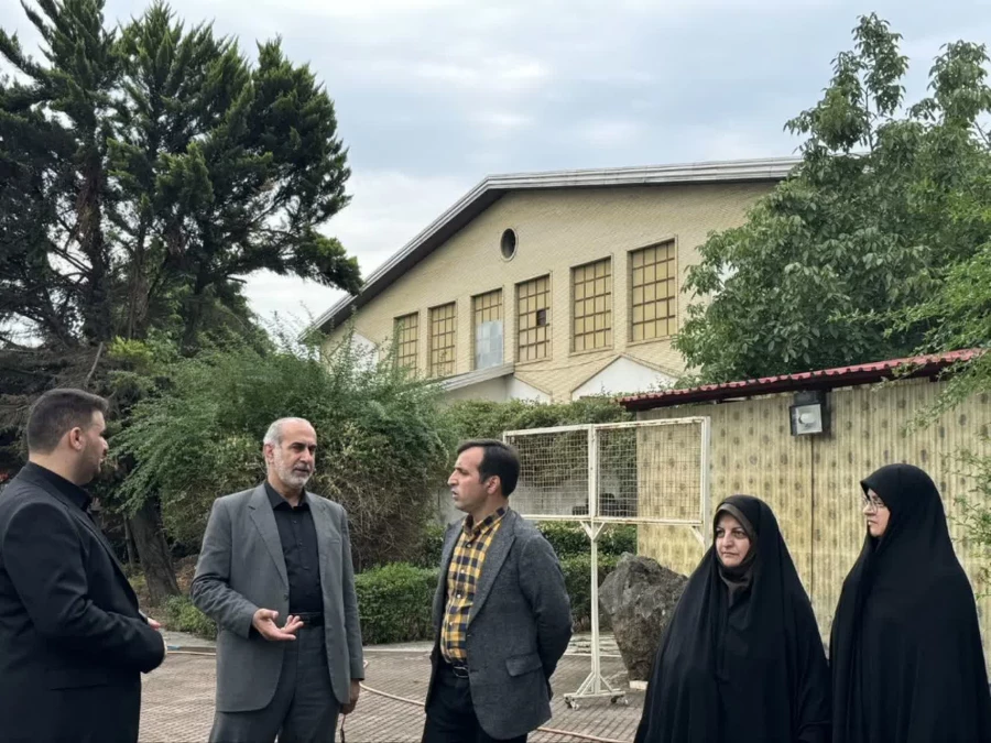 حضور مسئولین اداره راه و شهرسازی در پردیس دکتر شریعتی و پردیس فاطمه الزهرا (س) ساری 3