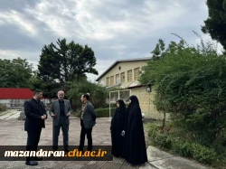 حضور مسئولین اداره راه و شهرسازی در پردیس دکتر شریعتی و پردیس فاطمه الزهرا (س) ساری 4