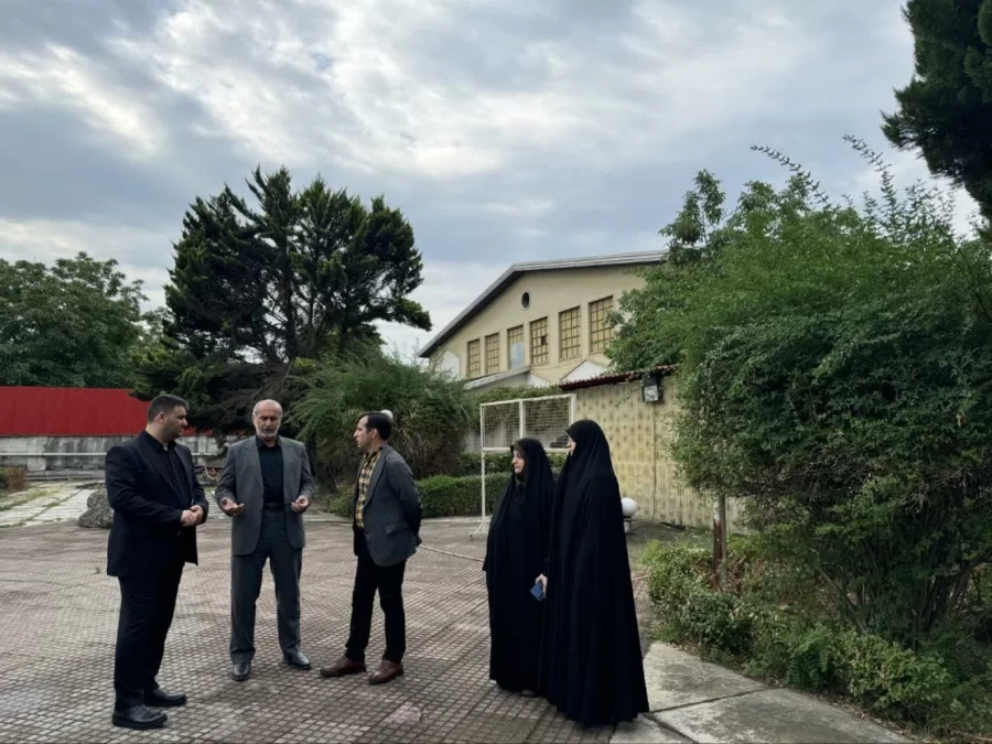 حضور مسئولین اداره راه و شهرسازی در پردیس دکتر شریعتی و پردیس فاطمه الزهرا (س) ساری 4