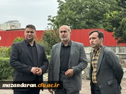 حضور مسئولین اداره راه و شهرسازی در پردیس دکتر شریعتی و پردیس فاطمه الزهرا (س) ساری 5